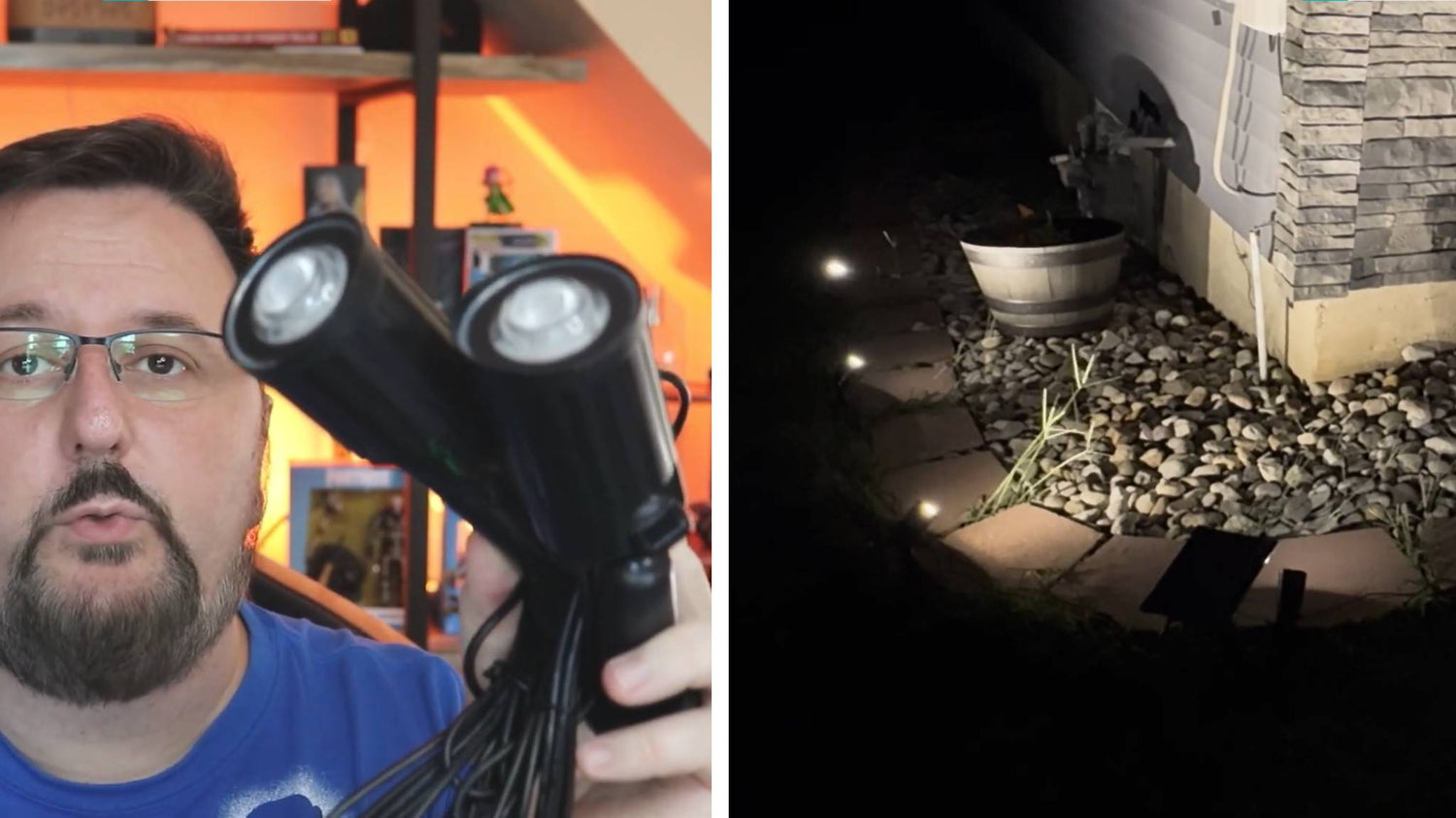Gardenreet Solar Spot Lights Outdoor Waterproof IP65, Solar Powered Spotlight with 3 Working Modes, 3000K LED Black Landscape Lights, Dusk to Dawn Uplights for Yard Garden Tree Pathway