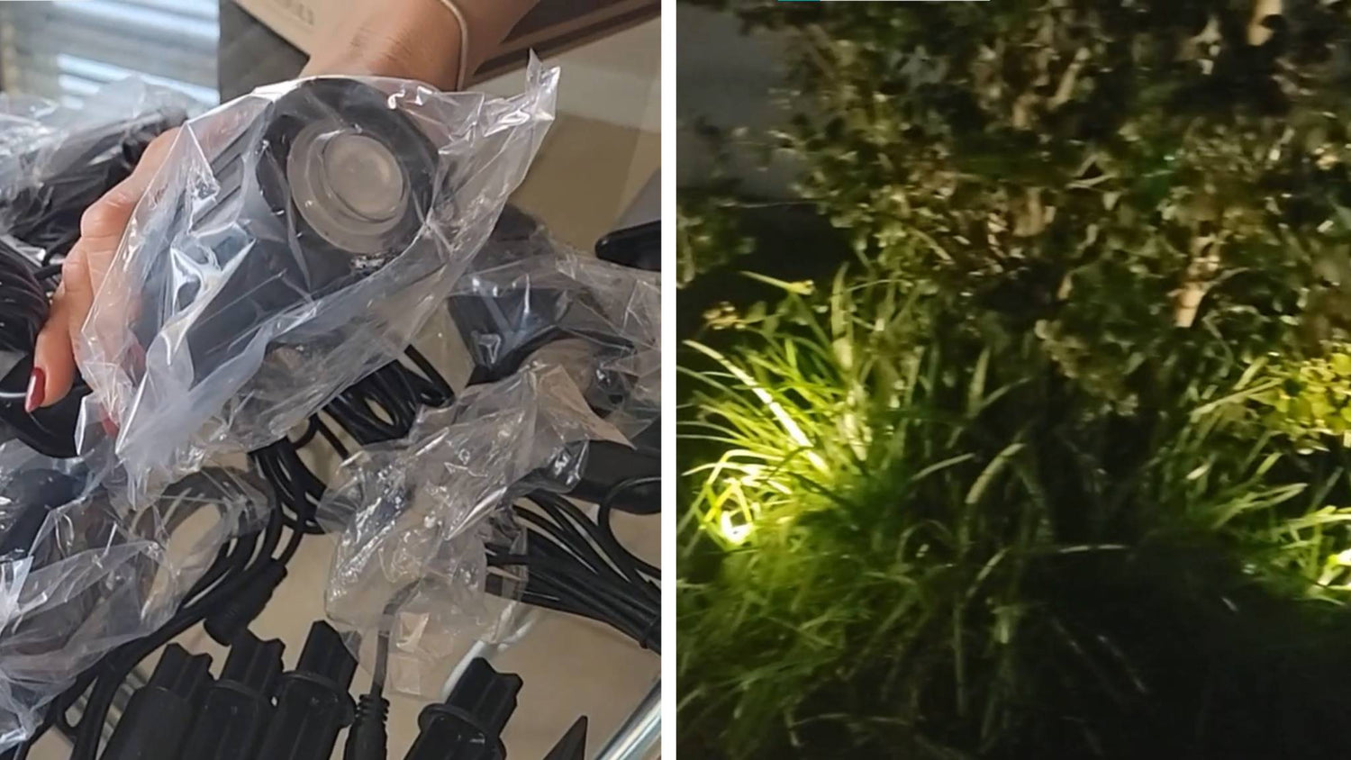 Gardenreet Solar Spot Lights Outdoor Waterproof IP65, Solar Powered Spotlight with 3 Working Modes, 3000K LED Black Landscape Lights, Dusk to Dawn Uplights for Yard Garden Tree Pathway