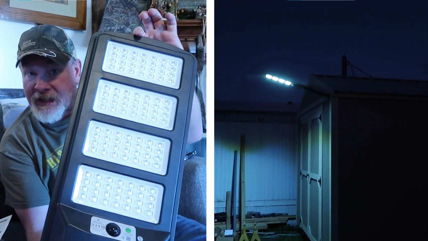 Gardenreet Solar Street Lights Outdoor Waterproof IP65, Motion Sensor Solar Street Lamps with Remote, Dusk to Dawn LED Street Lights for Yard Garden Garage with Bracket