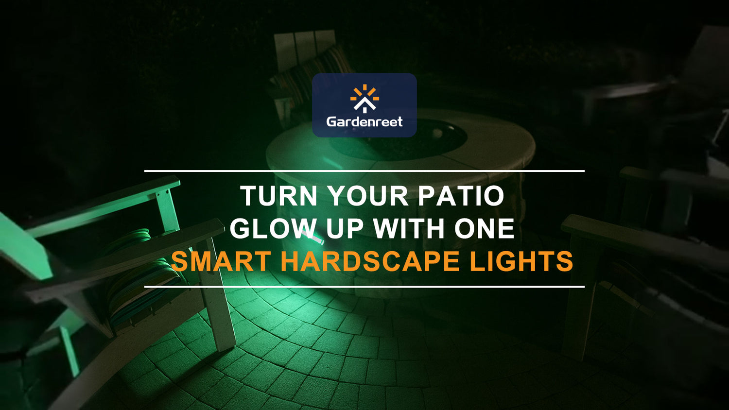 Gardenreet Smart Hardscape Lights Low Voltage, RGBCW 5W LED Outdoor Step Lights, IP65 Waterproof ORB Aluminum for Patio Retaining Wall (9703)