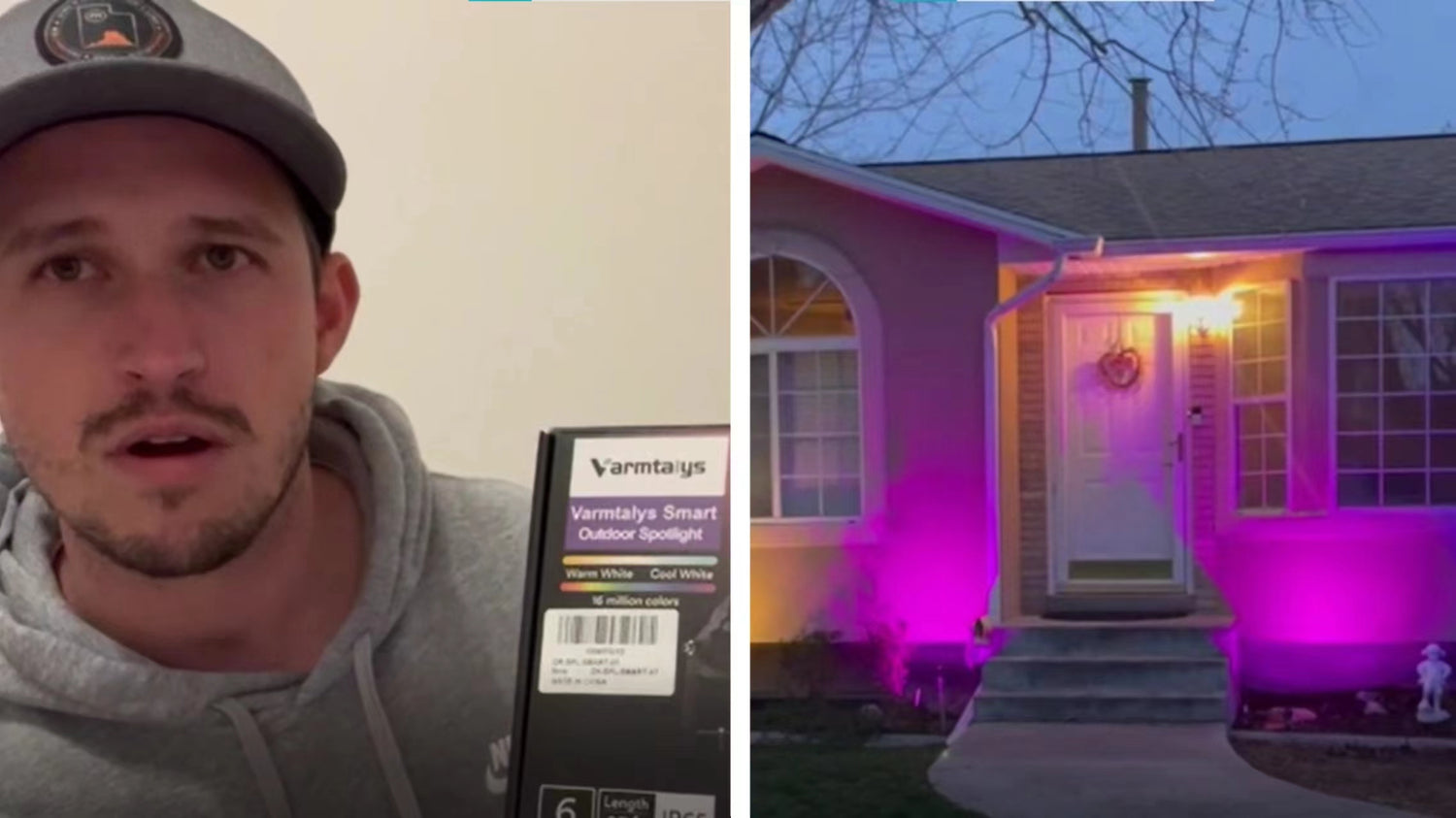Gardenreet Outdoor Smart Spotlight, 1800LM RGB Color Changing Aluminum Landscape Lighting (9102A)